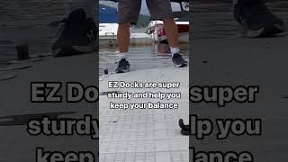 The EZ Dock Benefits #dock #jetski #boating #floatingdock #lake #docklife #docking #lakelife #kayak