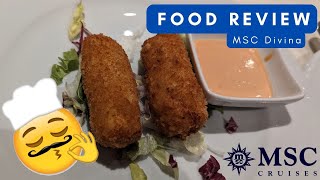 MSC Divina Food Review