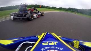 Onboard Gold Kart Rotax Max Senior - GK4 #4 Hahn Race 1