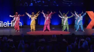 Bhangra dance with a modern twist | Colorado Bhangra Team | TEDxMileHigh