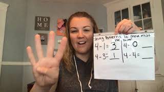Subtraction Pattern Lesson