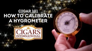 How to Calibrate your Hygrometer - Cigars International