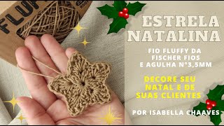 Passo a Passo Estrela em crochê - Por Isabella Chaaves (Crochet Star)