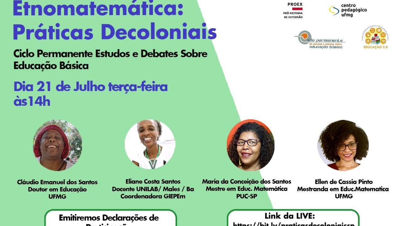 Etnomatemática E Práticas Decoloniais - YouTube