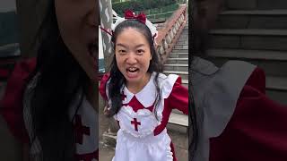 This Xiaolan is really good at beating people! #funny #cosplay #shorts