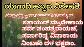 ಯುಗಾದಿ ಹಬ್ಬದ ವಿಶೇಷತೆ ಏನು? ಹೇಗೆ ಆಚರಿಸಬೇಕು?Yugadi festival