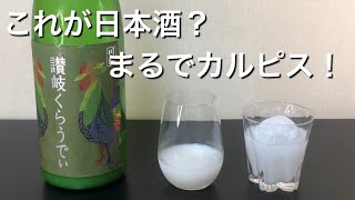 【日本酒が苦手な人必見！】まるでカルピスを飲んでるようなクリーミーな日本酒！讃岐くらうでぃを紹介@nihonsyu-jyanki