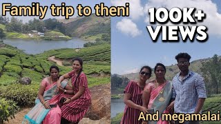 Road Trip to Theni With my Family | Megamalai | Bharya Vlogs