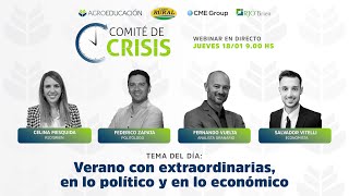 Comité de Crisis #196 | Verano con extraordinarias, en lo político y en lo económico