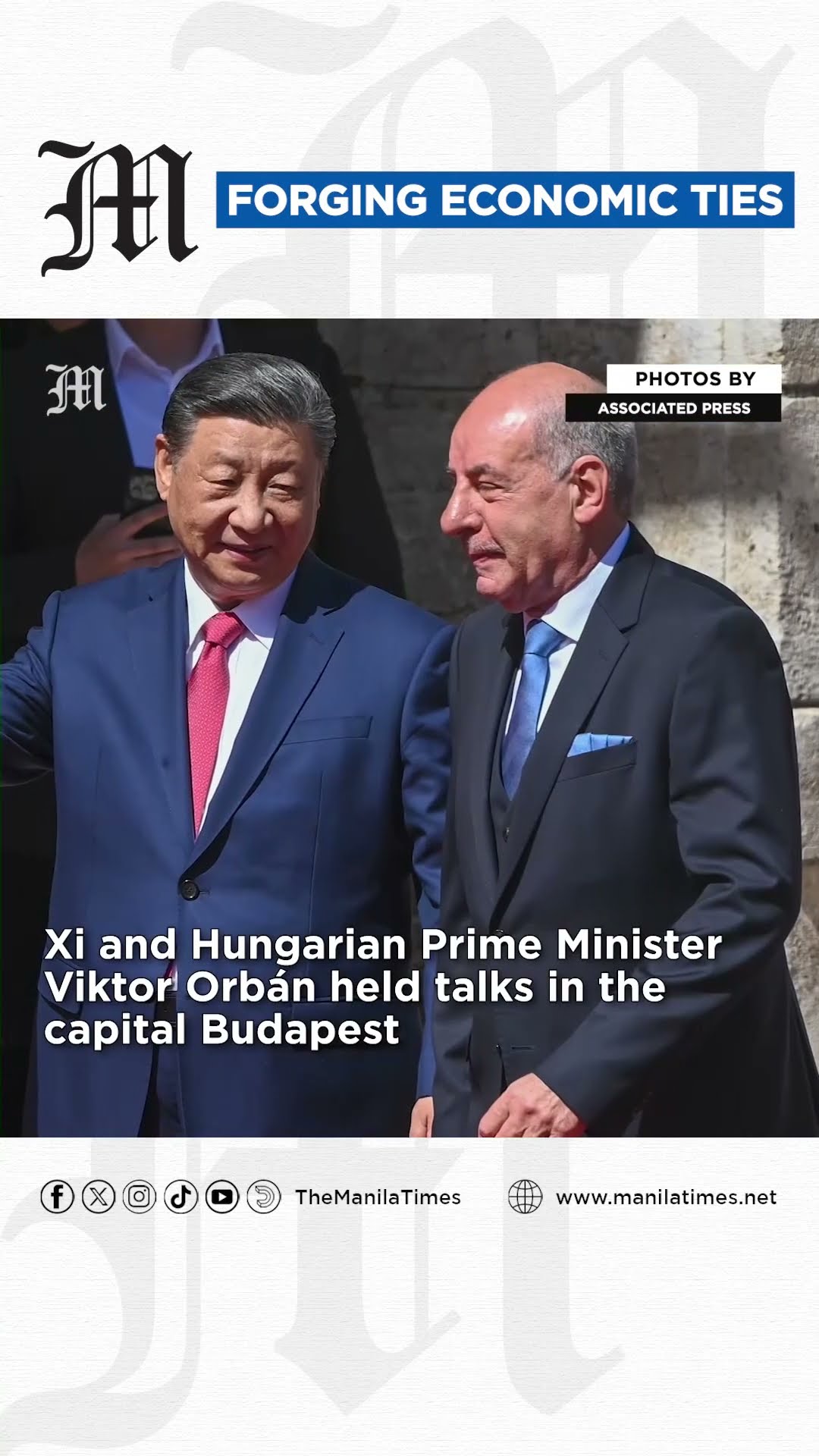 Hungary, China Sign Strategic Cooperation Agreement During Visit By ...