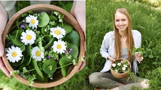 This salad is 100% FORAGED from NATURE