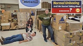 Normal Unboxing Until We Started Talking About ...........? Yikes 😬