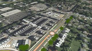 Lincoln Street Project: Magarity Road Simulation Video 2036 PM Peak