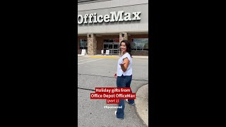 Holiday Shopping at Office Depot OfficeMax