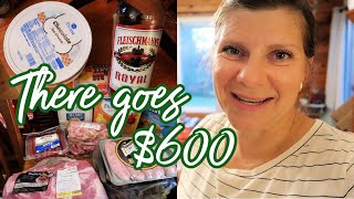 WHAT DOES $600 BUY? | Once a Month Grocery Haul | Aldi | Walmart | Pick 'n Save