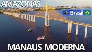 QUE VISITAR  EN MANAUS MODERNO AMAZONAS, Punta Negra, Mercado Municipal, Puente Rio Negro  #brasil