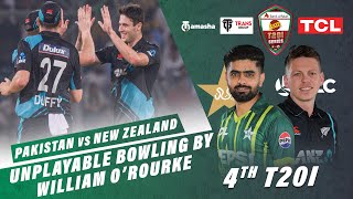 Unplayable Bowling By William O’Rourke | Pakistan vs New Zealand | 4th T20I 2024 | PCB | M2E2U
