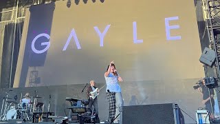 Gayle - Bad Reputation & abcdefu (angrier) - Firefly Music Festival, Dover, Delaware