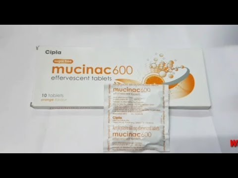 Mucinac 600 Effervescent Tablet Review In Tamil ||Medicine Health - YouTube