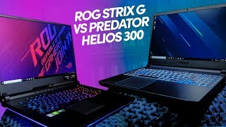 Acer Predator Helios 300 Vs Asus ROG Strix G Video Editing Laptops Under $1500