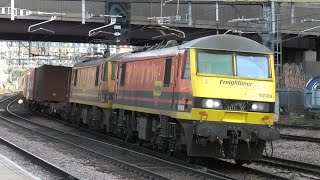 Fantastic Busy Day at Stratford London Freight/Passenger Trains 5th February 2025