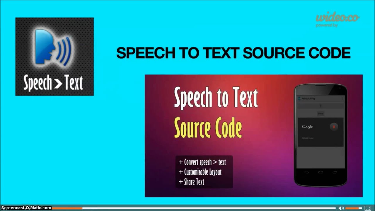 Text To Speech Convertor Source Code Youtube