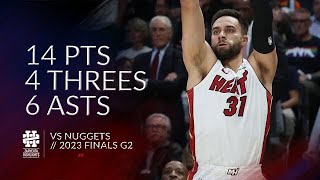 Max Strus 14 pts 4 threes 6 asts vs Nuggets 2023 Finals G2