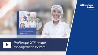 (EN) ProRecipe XT® recipe management system