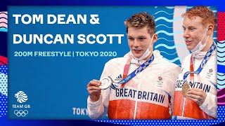 HISTORIC swimming ONE-TWO for Tom Dean and Duncan Scott | Tokyo 2020 Olympic Games | Medal Moments