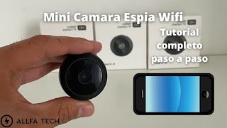 Mini cámara Espía WiFi 1080P HD | HDWiFiCam Pro | Análisis, Configuración y Funciones