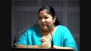 CHITRA SINGS PULARKALA SUNDARA AT RAVI MENON'S BOOK RELEASE