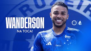 ✍️ SEJA BEM-VINDO, WANDERSON! Confira como foi a chegada do novo atacante celeste!