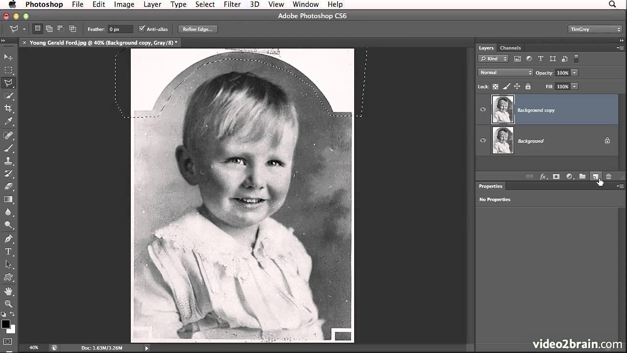 Photo Restoration In Photoshop 33 - YouTube