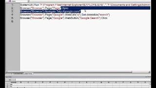 QTP 11 0 datatable example