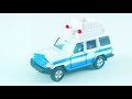 tomica gift set emergency vehicle unboxing