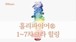 (8시간 루프편집) 홀리파이어® 1~7 차크라 힐링 ㅣ Holyfire®III Reiki Master 1~7 Chakra Healing ㅣ Reiki ASMR