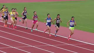 ㊿18★注目！祝3位あかり女子中学23年800m1組目 第31回足立ジュニア陸上競技大会1日目20240928