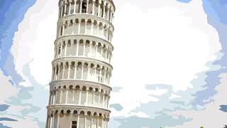 Coloring Leaning Tower of Pisa