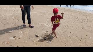 pantai lamaru Balikpapan Ahad 17 November 2024