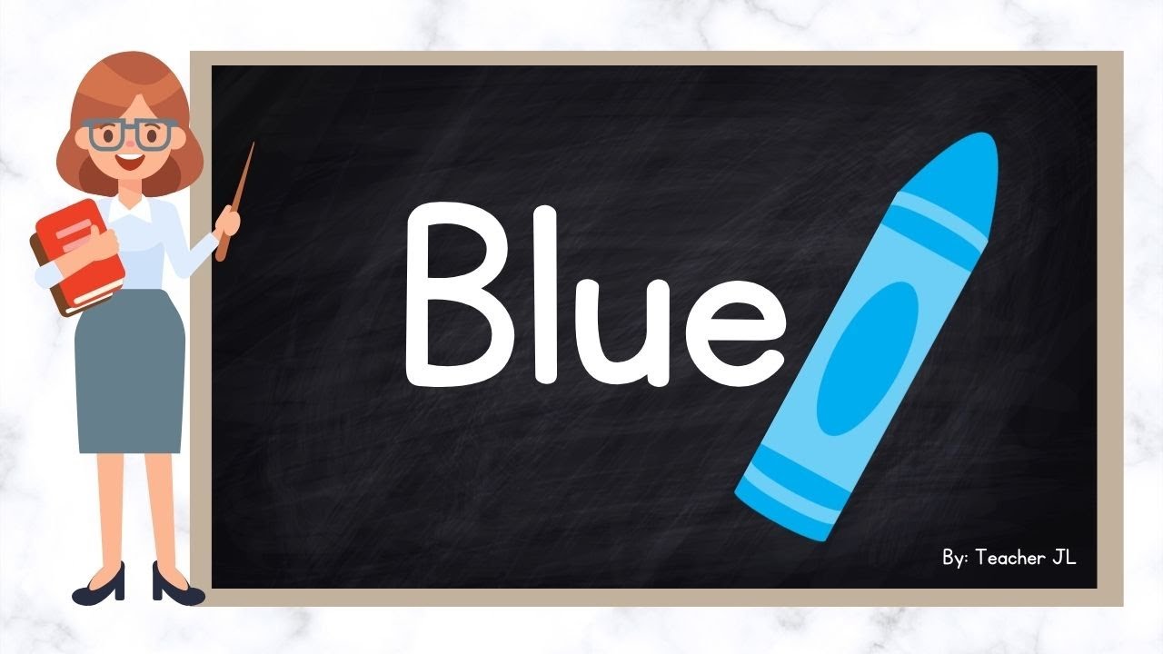 Learning Colors Blue Youtube