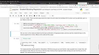 Gradient Boosting Regression with Python