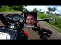 d tracker vs ns200 on the track mirigama kanway auto dome