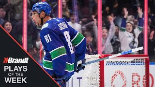 Joshua Unreal Between-The-Legs Snipe & Matthews Hits The Record Books | NHL Plays Of The Week