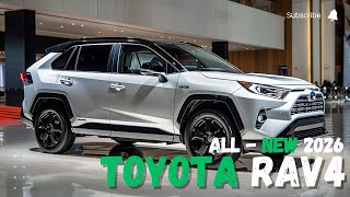 This 2026 Toyota RAV4: The Ultimate Small SUV Unveiled!