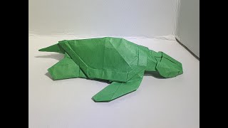 바다거북 접기(Sea turtle origami)