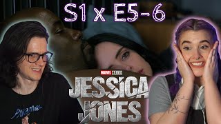This is MESSY | JESSICA JONES Reaction! | S1 x E5-6