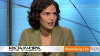 Proskauer's Mathews Discusses Social Networks, Privacy: BLAW