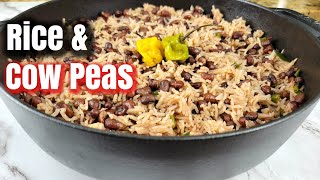 Oven Rice \u0026 Cow Peas! Too easy! | Rice and Peas