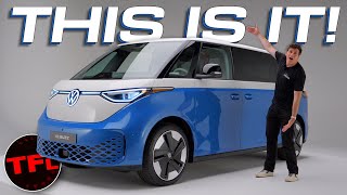 FINALLY! The World Debut Of The 2025 VW ID.Buzz!  (USA Version)
