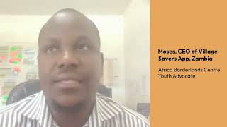 Moses Mwansa, CEO of VillageSavers Anniversary Wishes